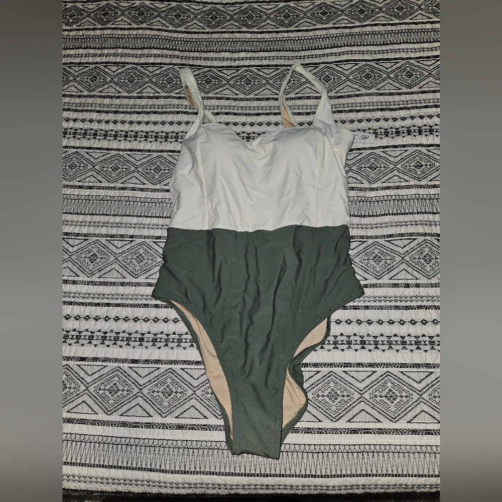 Olive swimsuit